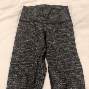 Lululemon Size 6 Tweed Effect High Rise Wunder Unders